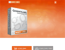 Tablet Screenshot of gowhitelabel.com